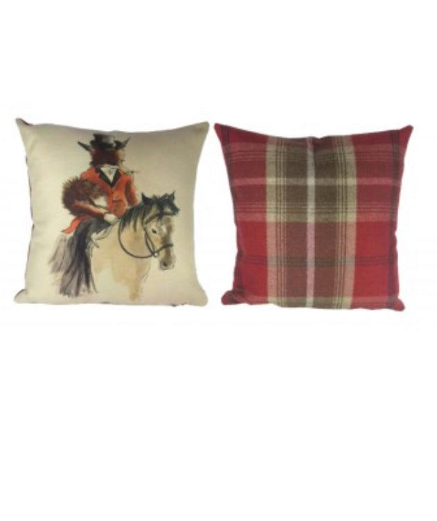 Mr & Lady Fox Cushions
