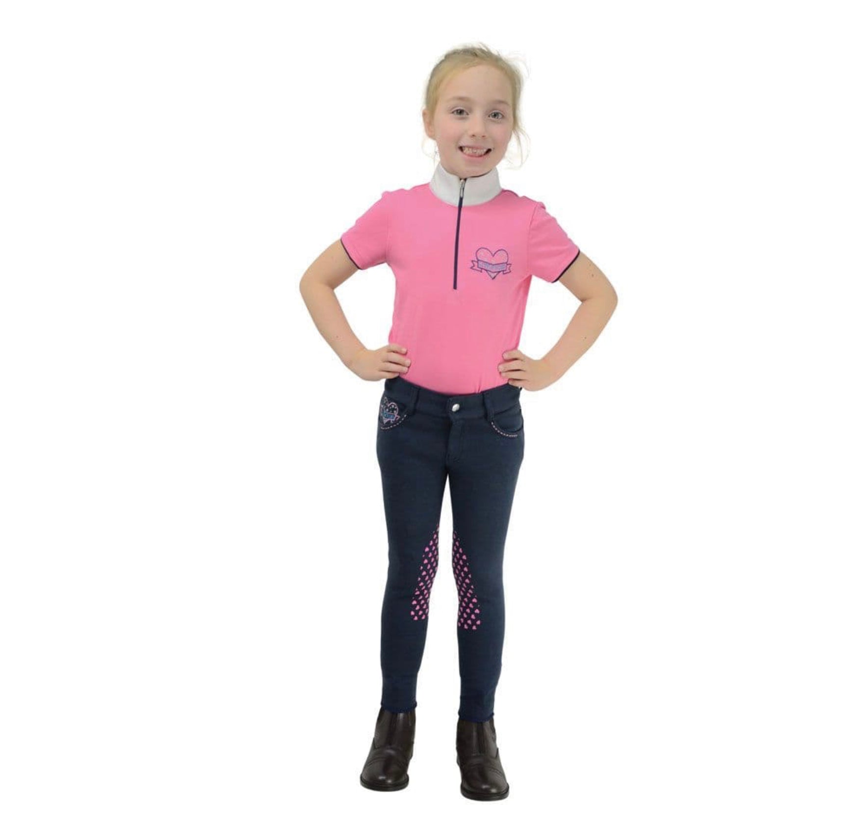 HY Little Rider Lola Love Heart Show Shirt