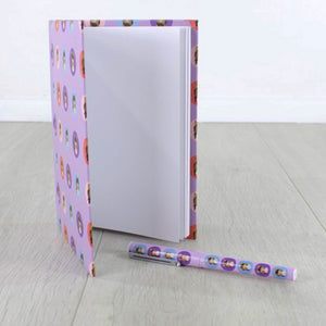 Grays Cartoon Horse Notebook with Pen