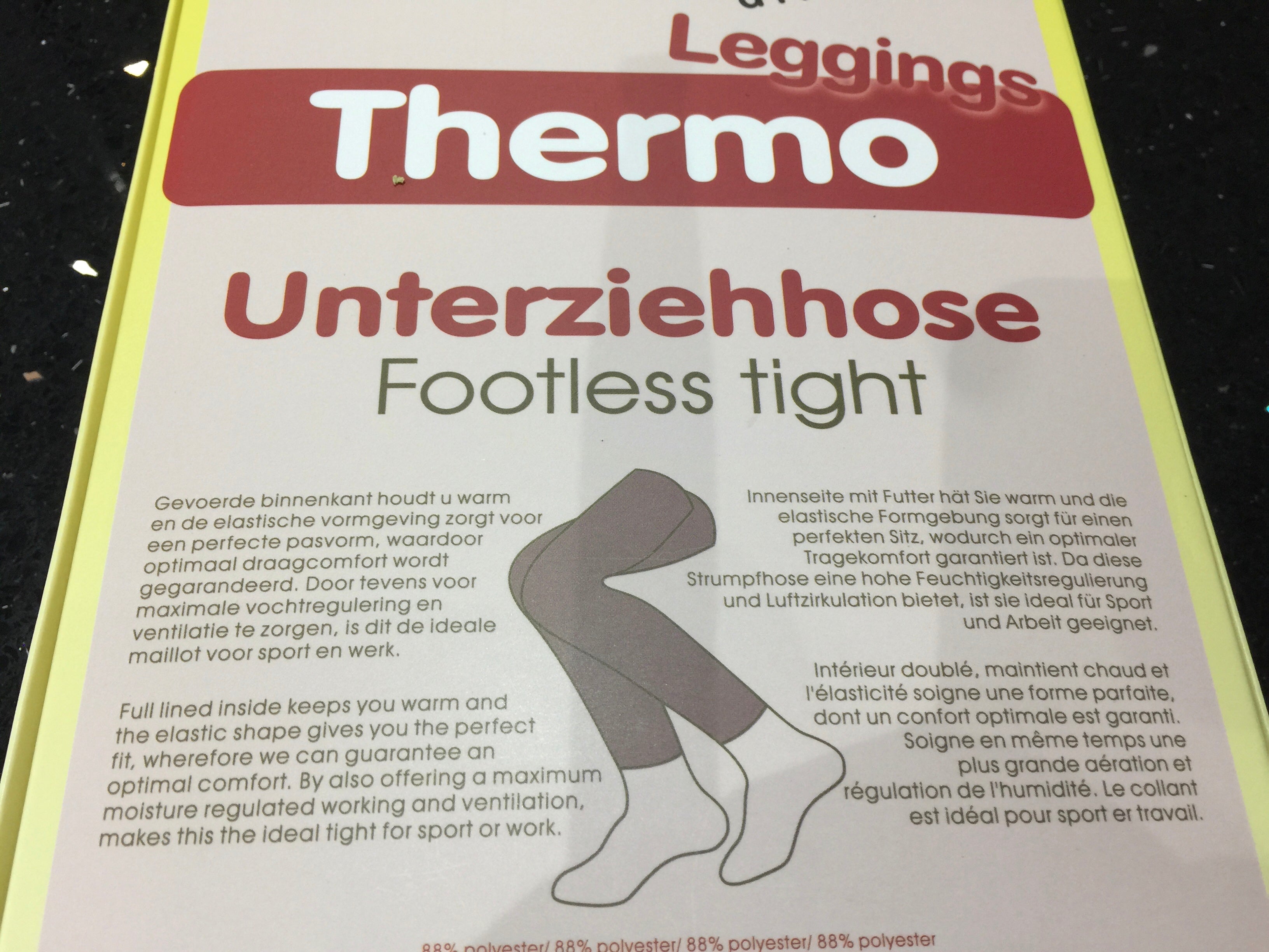 HKM Thermal Legging Tights