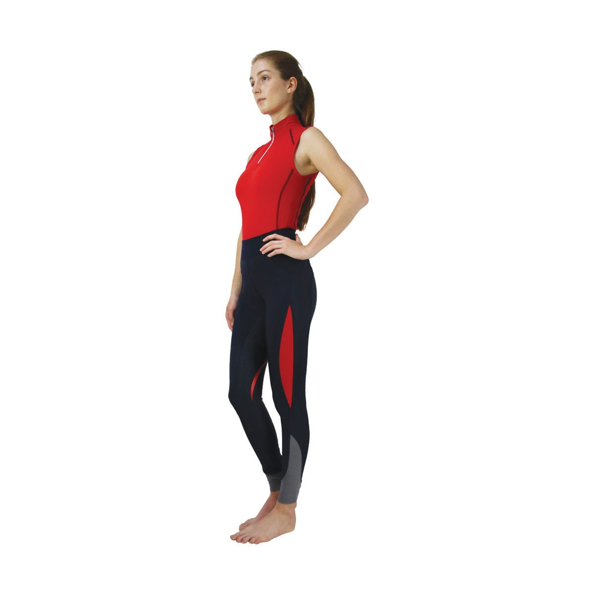 HY Sport Active Sleeveless Polo Base Layer