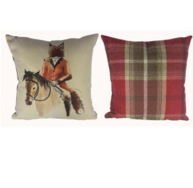 Mr & Lady Fox Cushions