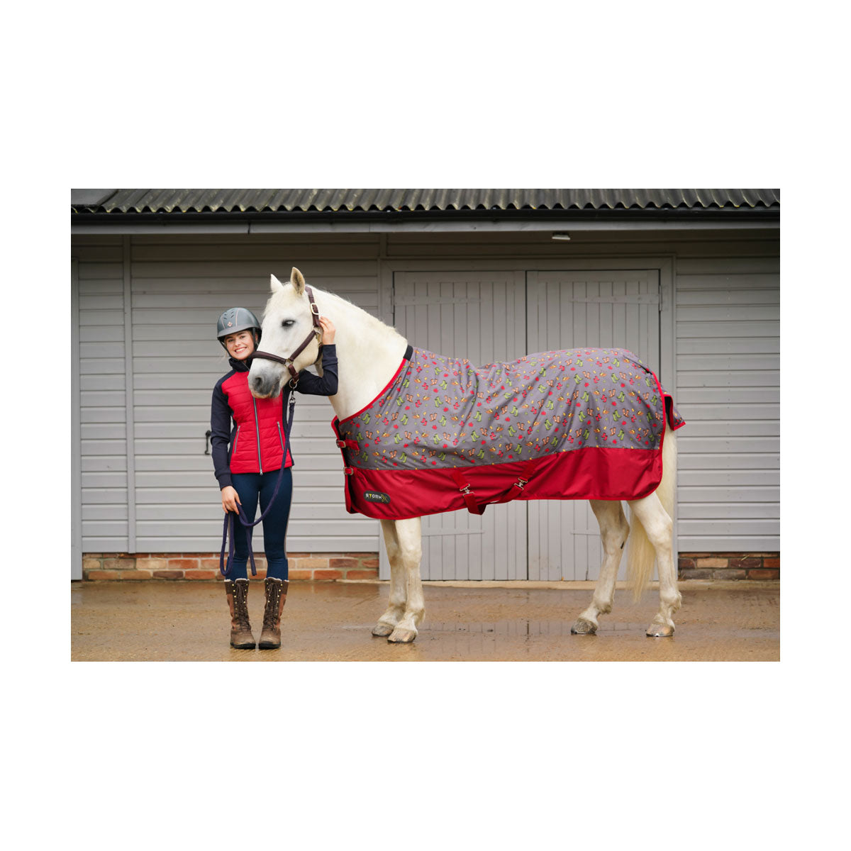 HY StormX 100g Country Walks Turnout Rug **Limited Edition**