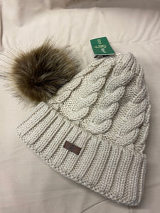 Green House Melrose Cable Knit Bobble Hat