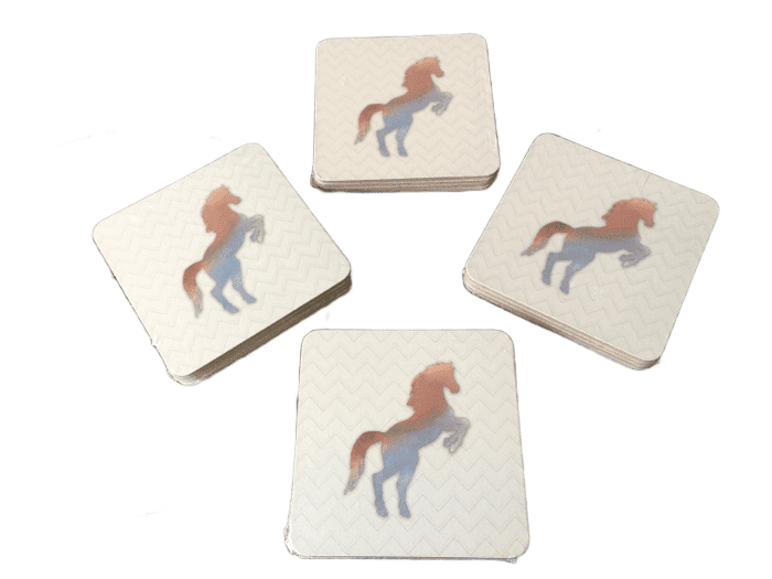 Rearing Horse Coasters
