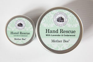 Mother Bee Hand Rescue