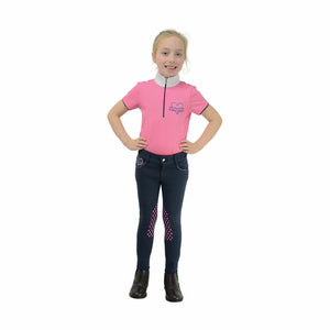 HY Little Rider Lola Love Heart Jodhpurs