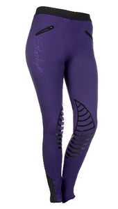 HKM Starlight Silicone Knee Patch Breeches