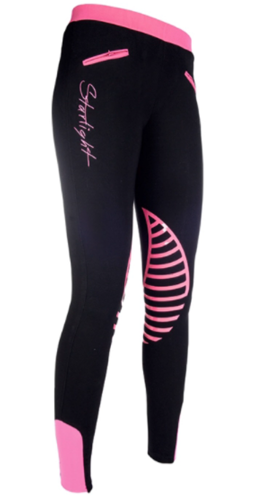 HKM Starlight Silicone Knee Patch Breeches