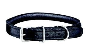 WoofMasta Rolled Leather Dog Collar